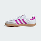 Adidas Samba OG ‘White Purple Burst’ GS - airdrizzykicks.com